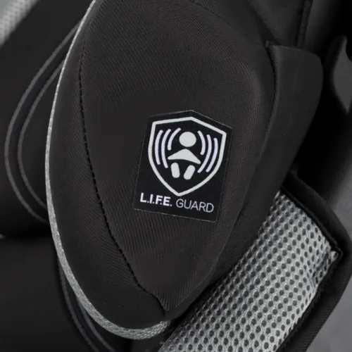 Vista 7 de Evenflo Chase LX - Asiento elevador con arnés para automóvil (color gris Jameson)