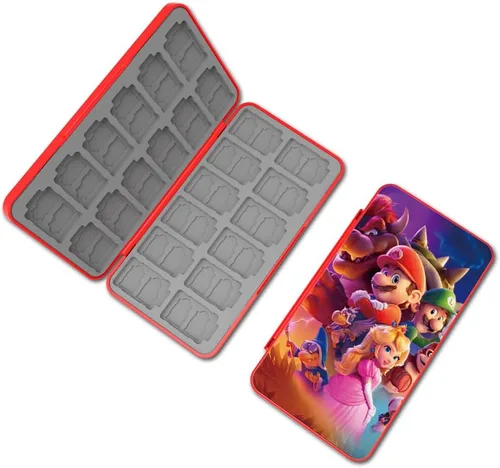 Vista 10 de PERFECTSIGHT Funda para tarjetas de juego de 48 interruptores para Nintendo Switch OLED/ Lite 48 funda de cartucho para tarjetas de juego y tarjetas