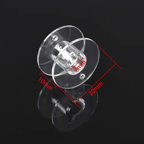 Vista 2 de Tangyinrd Paquete de 20 bobinas estilo SA156 para máquina de coser Brother