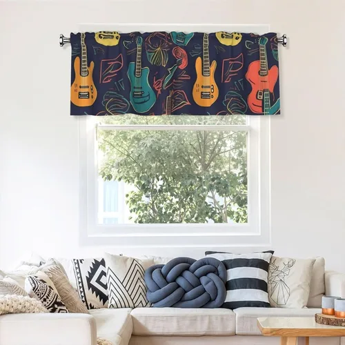 Vista 16 de Valances for Windows Kitchen Valance Curtains 54 x 18 Inch Flowers and Rooster Curtain Valance Rod Pocket Window Valances Blocking Light Short