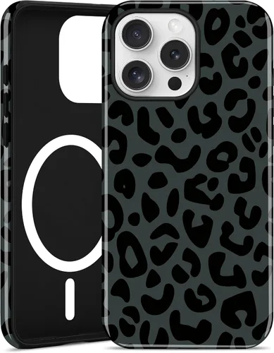 Vista 142 de Jusy Funda compatible con MagSafe con estampado de caparazón de tortuga marrón para iPhone 7/8/SE, cubierta protectora de TPU suave magnética