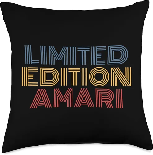 Vista 4 de Amari Limited Editon Personalized Name funny Throw Pillow