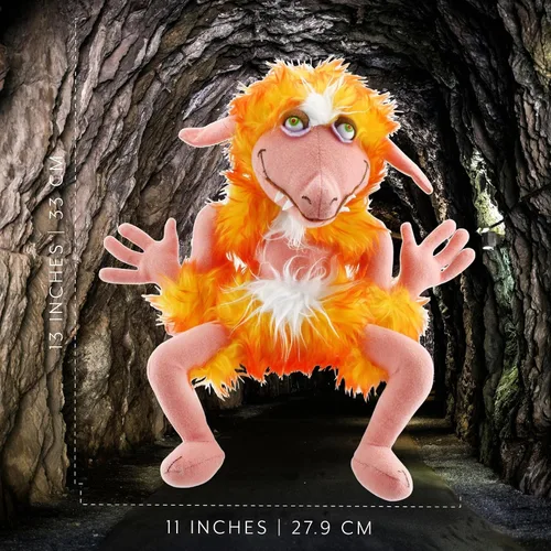Vista 6 de Toy Vault Jim Henson Muñeco de felpa Firey de Laberinto