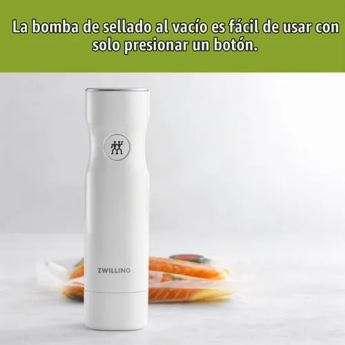 Vista 12 de Zwilling Fresh & Save. Juego de bolsas selladoras al vacío para alimentos.