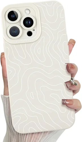 Vista 11 de MZELQ - Carcasa para iPhone 13 Pro Max, diseño de flores, color negro