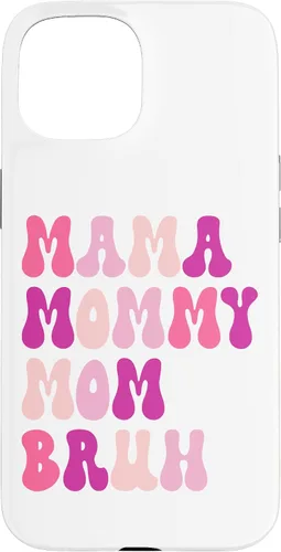 Vista 6 de Ma Mama Mommy Mom Bruh Funny Boy Mom Mothers Day Case for iPhone 17