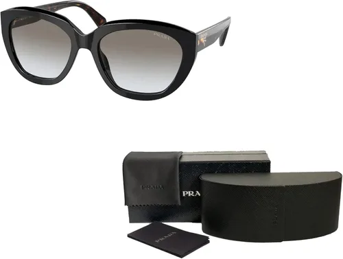 Vista 3 de Prada PR16XS Irregular Sunglasses for Women BUNDLE With Designer iWear Complimentary Eyewear Kit