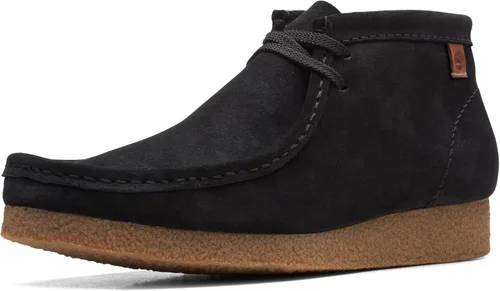 Vista 13 de Botas Shacre Clarks para Hombre Cuero negro