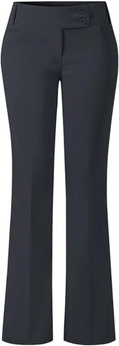 Vista 121 de Design by Olivia Pantalones de oficina de corte holgado para mujer