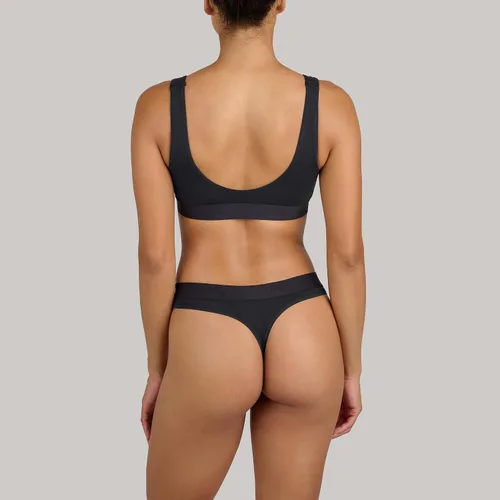 Vista 5 de MeUndies Tanga de algodón elástico para mujer - Bragas cómodas - Tela exclusiva de Tienda