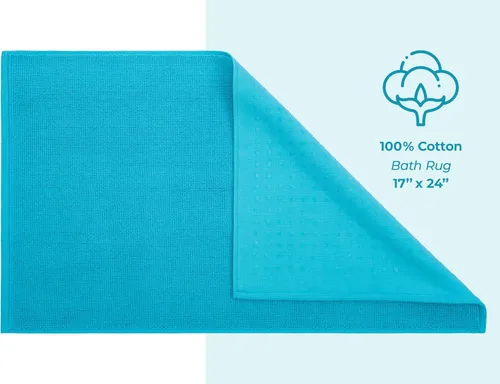Vista 5 de American Soft Linen Alfombra de baño 100% algodón para baño