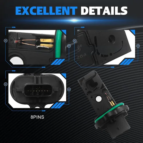 Vista 4 de 12671624 Medidor de sensor de flujo de aire masivo Sensor MAF para Chevy Cruze 2013-2019 Sonic 2012-2020 Trax 2015-2020 Buick Encore 2013-2021