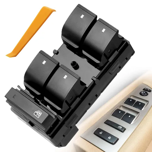 Vista 11 de Interruptor de ventana de pasajero, compatible con Chevy Silverado Tahoe