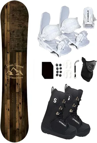 Vista 6 de Symbolic Freedom - Paquete de snowboard y fijaciones y botas para mujer