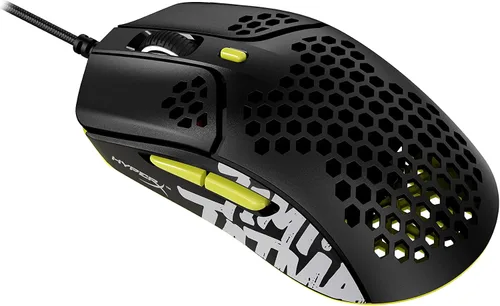 Vista 6 de HyperX Pulsefire Haste - Ratón para juegos - TimTheTatMan Edition - Ultraligero, 1.96 oz, carcasa de panal de abeja, diseño hexagonal, cable USB