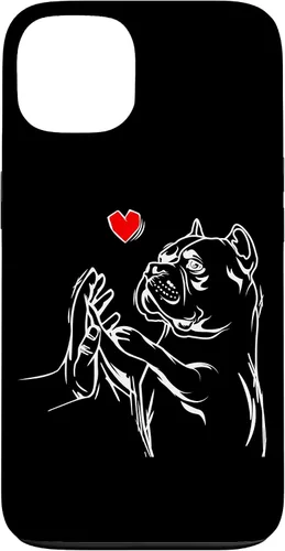 Vista 7 de American Bully Love Cute Pitbull Dog Mom Funny Girls Case for iPhone 17