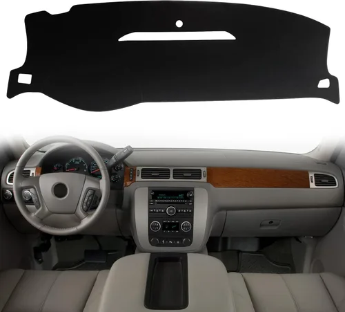 Vista 8 de Alfombrilla para tablero beige para Chevy Chevrolet Tahoe Suburban 2007-2014