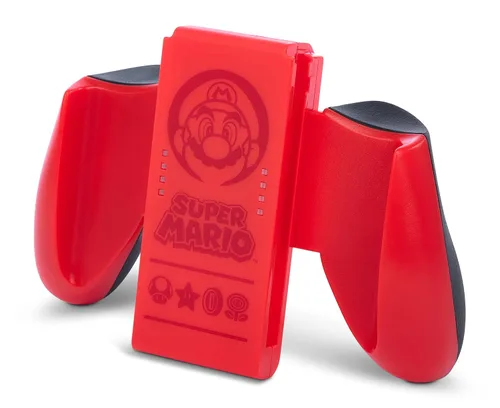 Vista 4 de PowerA Joy-Con Comfort Grip for Nintendo Switch - Super Mario Red