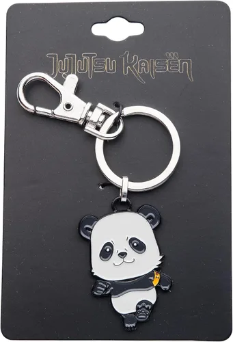 Vista 3 de Jujutsu Kaisen Chibi Panda - Llavero colgante esmaltado, Varios