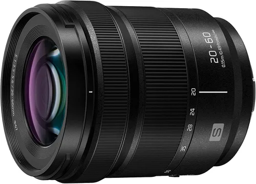 Vista 2 de Panasonic LUMIX S-R2060E Lente (0.787-2.362 in, F3.5-5.6, Tamaño del filtro 2.638 in, protección contra polvo, salpicaduras y frío) Negro