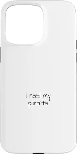 Vista 28 de iPhone 16 I need my parents Case