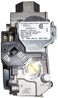 Vista 3 de VAL09029 – American Standard & Trane OEM Reemplazo "J" Series Gas Valve