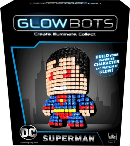 Vista 5 de DC Glowbot Batman, Multicolor