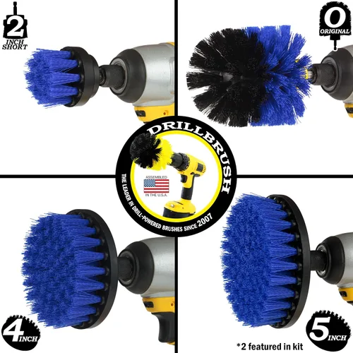 Vista 7 de Accesorios para fregar cepillos de barco, suministros de limpieza acuática, juego de cepillos de limpieza de casco de barco, removedor de percebes