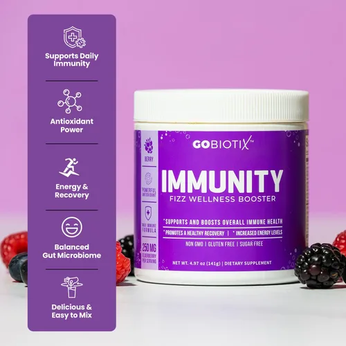 Vista 2 de GOBIOTIX Vitamina C - Suplemento de apoyo de defensa inmunológica - Potenciador de bienestar en polvo de inmunidad - Superalimento vegano - Baya