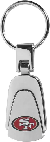 Vista 4 de Siskiyou Sports NFL unisex Tri-fold Wallet & Steel Key Chain