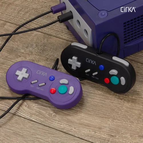Vista 6 de Digital Controller for GameCube® - CirKa (Purple)