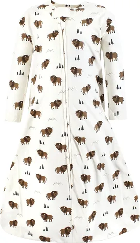 Vista 13 de Hudson Baby Saco de dormir unisex de algodón de manga larga para bebé