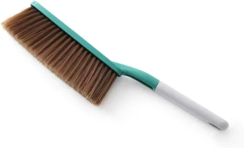 Vista 10 de Paquete de 3 cepillos de mano de 15", cepillo de limpieza de cerdas suaves, cepillo de barrido de migas y residuos, cepillo para desempolvar 3