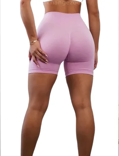 Vista 2 de CHANGEZOE Amplify - Pantalones cortos de entrenamiento para mujer, sin costuras, 4.5 pulgadas, cintura alta, intensifican correr, gimnasio, yoga