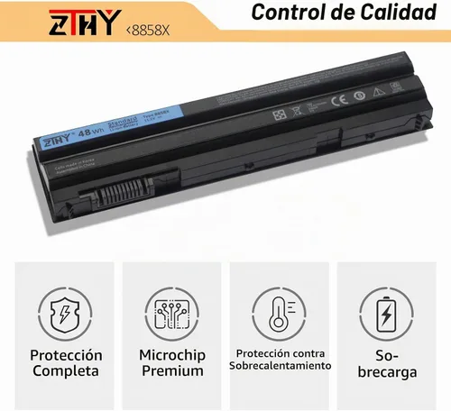 Vista 5 de 8858X T54FJ - Batería de repuesto para laptop Dell Inspiron 14R 4420 5420 7420 15R 4520 5520 5525 7520 17R 4720 5720 7720 Latitude E5420 E5430 E5520