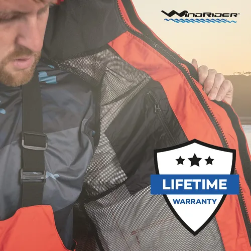 Vista 5 de WindRider Pro Foul Weather Gear - Traje de lluvia, transpirable e impermeable