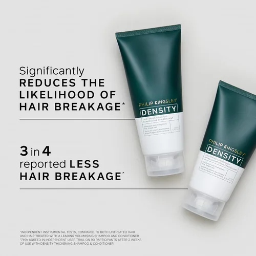 Vista 5 de Philip Kingsley Colección de engrosamiento del cabello – Champú, acondicionador y suero para el cuero cabelludo para cabello fino, frágil