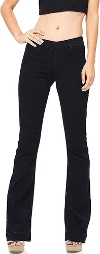 Vista 2 de Cello Pantalones ajustados de cintura media para mujer