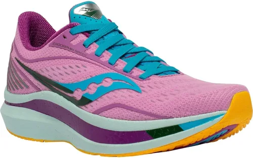 Vista 5 de Saucony Velocidad de endorfina para mujer, Mutante Blanco
