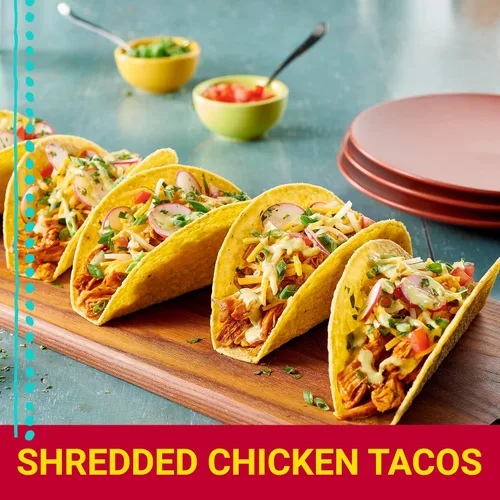 Vista 6 de Old El Paso Stand 'N Stuff Taco Shells, sin gluten, tamaño familiar, 20
