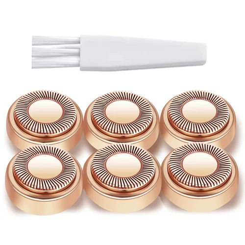 Vista 8 de Cabezales de repuesto para removedor de vello facial: compatible con Finishing Touch Flawless herramienta de depilación facial para mujeres, como se