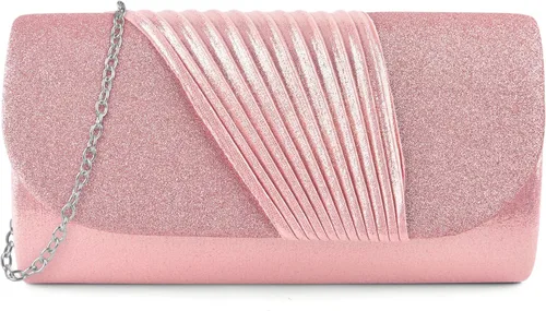Vista 15 de TINDTOP Bolsos de mano para mujer, bolsos de noche para formal, boda, fiesta, cóctel, graduación, bandolera, sobre, hombro, bolsa de hombro