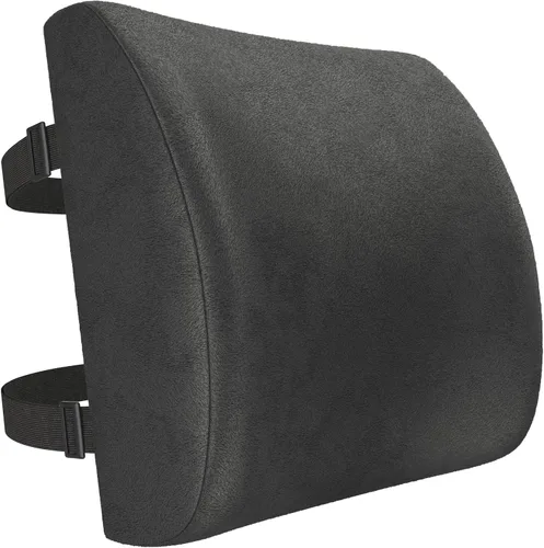 Vista 15 de FORTEM Almohada de apoyo lumbar para silla de oficina, almohada de apoyo Gris claro
