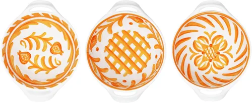 Vista 6 de Le Cadeaux Juego de 3 mini cuencos con mango de melamina de 6 pulgadas, Palermo