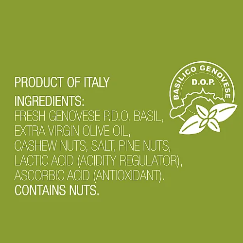 Vista 5 de Compagnia Sanremo Pesto DOP Pesto de albahaca, 6.7 oz