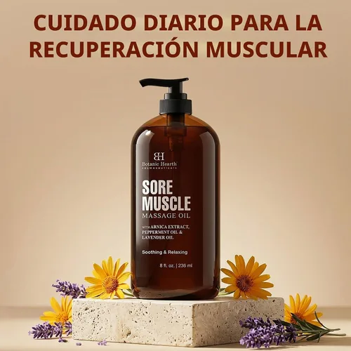 Vista 7 de Botanic Hearth Aceite de masaje Soremuscle - 8 Fl Oz