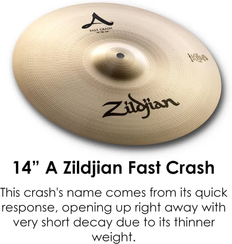 Vista 5 de Zildjian ACITYP248 Un paquete de platillos de ciudad