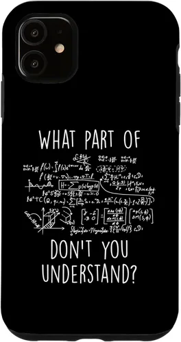 Vista 8 de iPhone 16 What Part Don't You Understand Nerd Science Math Case