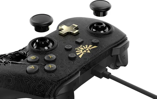 Vista 4 de PowerA Nintendo Switch Wired Controller Plus Zelda Breath of the Wild
