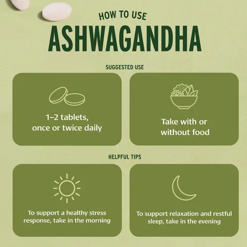 Vista 5 de Banyan Botanicals Ashwagandha orgánica - 1000 mg por porción - Manager de cortisol y suplemento para aliviar el estrés - Apoyo suprarrenal